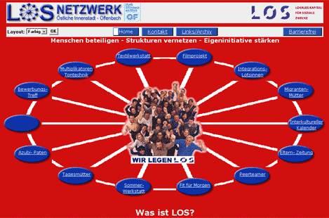 screenshot der Seite Los-Netz-Offenbach